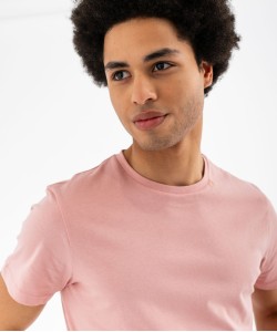 Tee-shirt à manches courtes et col rond homme[MISSING]